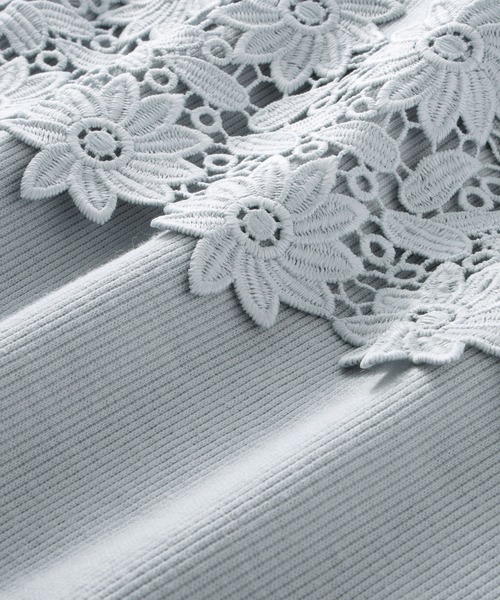 alotta 「alotta」 半袖カットソー LL サックスブルー レディース - 画像 (2)