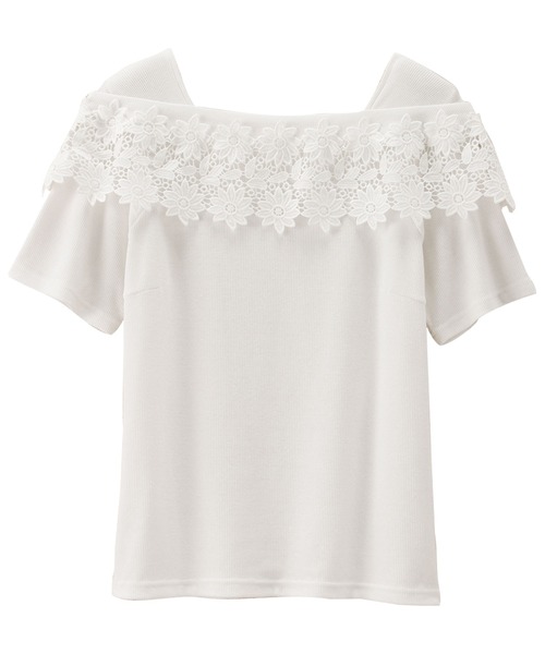 alotta 「alotta」 半袖カットソー LL サックスブルー レディース - 画像 (4)