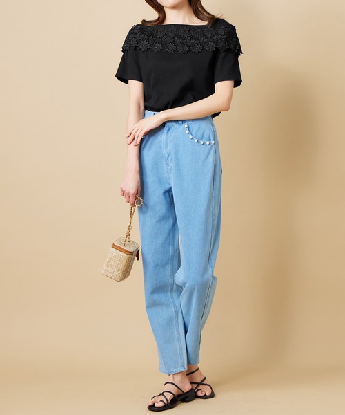 alotta 「alotta」 半袖カットソー LL サックスブルー レディース - 画像 (8)