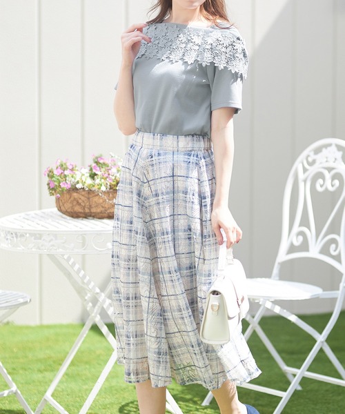 alotta 「alotta」 半袖カットソー LL サックスブルー レディース - 画像 (9)