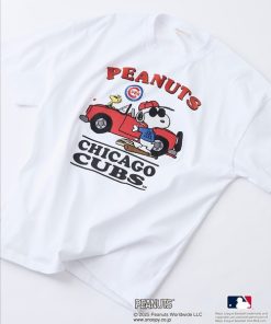 MLB 「MLB」 半袖Tシャツ「PEANUTSコラボ」 X-LARGE ホワイト系その他3 メンズ