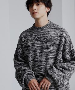 MONO-MART 「MONO-MART」 長袖ニット L ブラック メンズ