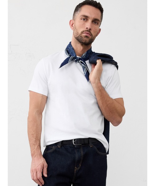 BANANA REPUBLIC 「BANANA FACTORY STORE」 半袖Tシャツ L ホワイト メンズ