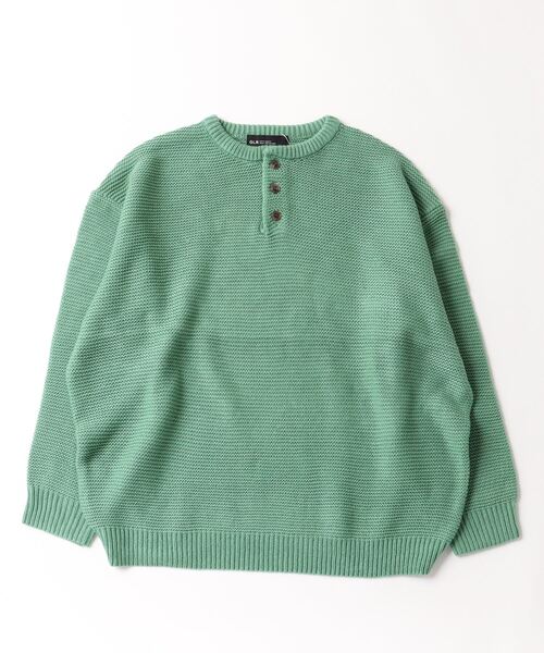 green label relaxing 「green relaxing」 長袖ニット M ライム メンズ