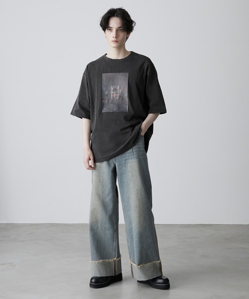 CLEL 「CLEL」 半袖Tシャツ S グレー メンズ - 画像 (2)