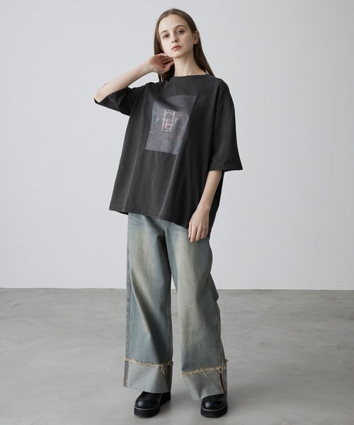 CLEL 「CLEL」 半袖Tシャツ S グレー メンズ - 画像 (5)