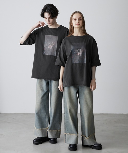 CLEL 「CLEL」 半袖Tシャツ S グレー メンズ - 画像 (8)