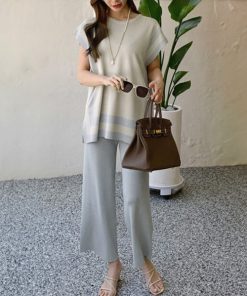 miniministore 「Miniministore」 セットアップ FREE ブルーグレー レディース