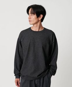 BEAUTY＆YOUTH UNITED ARROWS セーター ニット プレーティング フェード クルーネック 抗菌・防臭機能付き メンズ