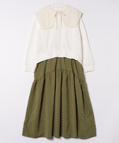 DouDou 「DouDou」 セットアップ FREE オフホワイト レディース - 画像 (2)