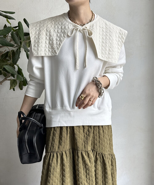 DouDou 「DouDou」 セットアップ FREE オフホワイト レディース - 画像 (7)