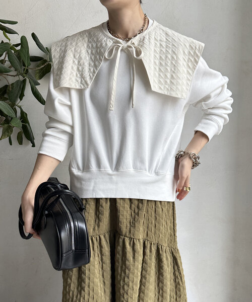 DouDou 「DouDou」 セットアップ FREE オフホワイト レディース - 画像 (8)