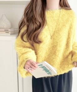 classicalelf 「classicalelf」 長袖ニット MEDIUM イエロー レディース