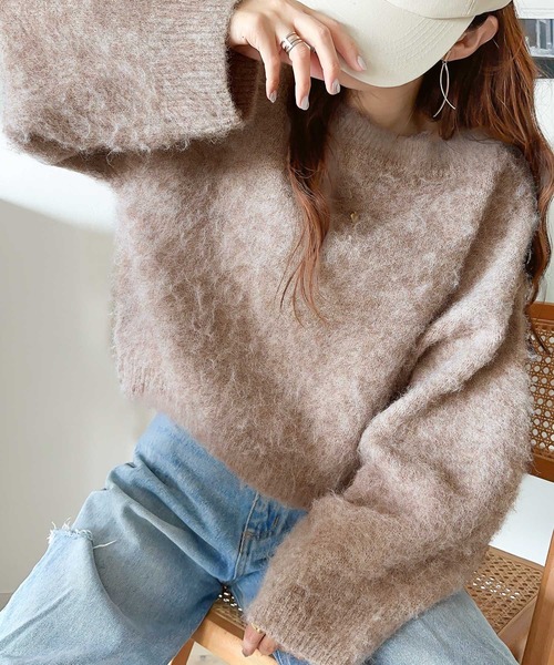 classicalelf 「classicalelf」 長袖ニット MEDIUM イエロー レディース - 画像 (2)