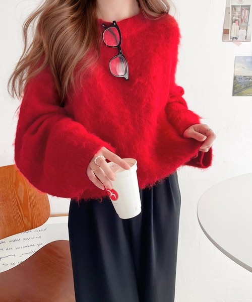 classicalelf 「classicalelf」 長袖ニット MEDIUM イエロー レディース - 画像 (3)