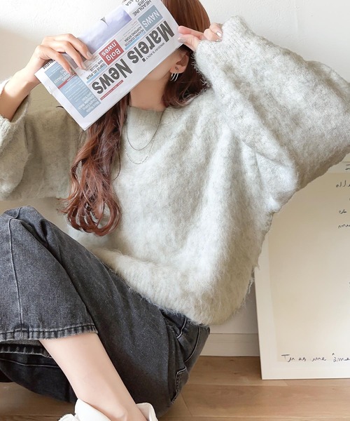 classicalelf 「classicalelf」 長袖ニット MEDIUM イエロー レディース - 画像 (6)