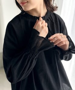 Java 「Java」 長袖カットソー LARGE ブラック レディース