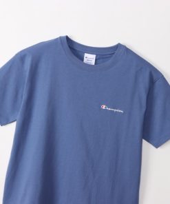 Champion チャンピオン レディース 半袖 Tシャツ SHORT SLEEVE POCKET T-SHIRT CW-X337 350 スポーツウェア ： サックスブルー