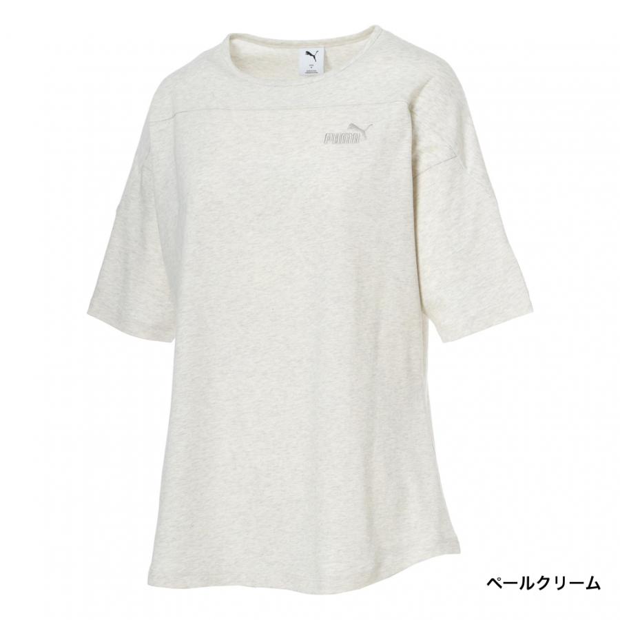 PUMA プーマ レディース 半袖 Tシャツ CORE HERITAGE MX SS チュニック 686887 スポーツウェア