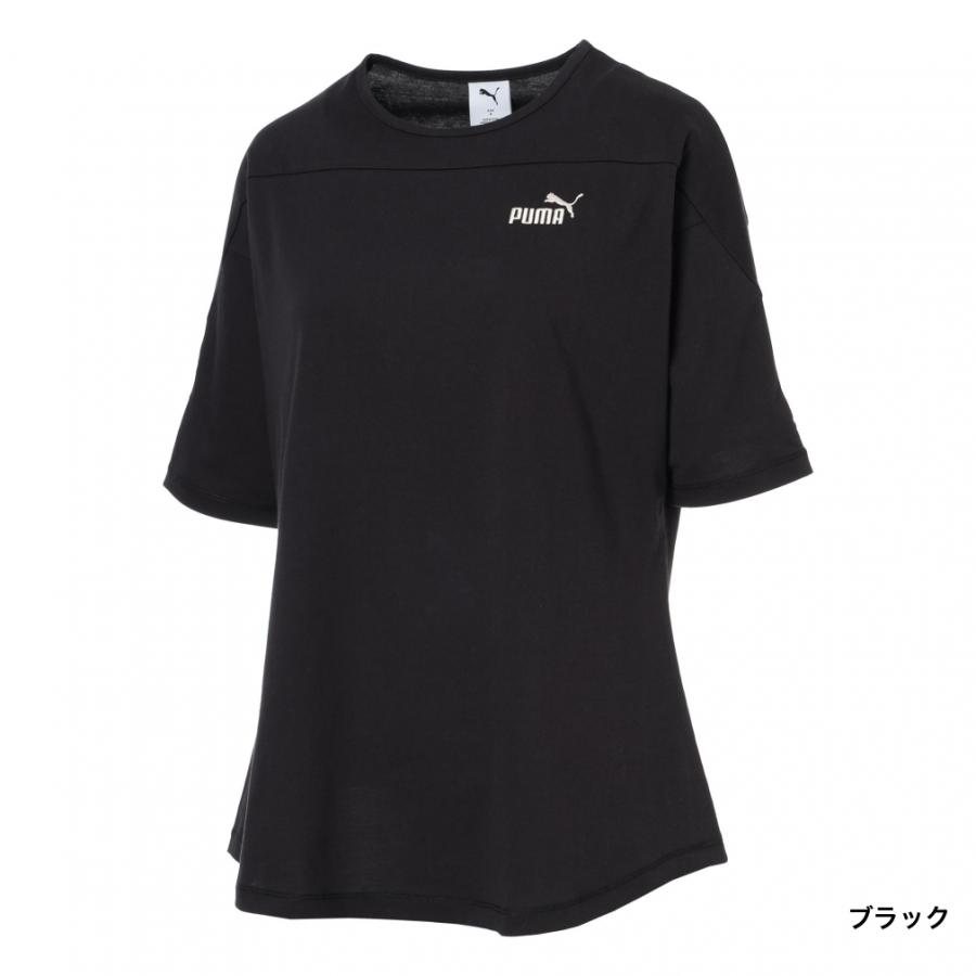 PUMA プーマ レディース 半袖 Tシャツ CORE HERITAGE MX SS チュニック 686887 スポーツウェア - 画像 (2)