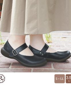 Regetta Canoe P10倍&500円OFFクーポン配布中 R -アール- AR-163 ナチュラルストラップパンプス 履きやすい 歩きやすい 疲れにくい ベルト シューズ