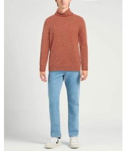 Gran Sasso GRAN SASSO グランサッソ ニット&セーター アウター メンズ Turtlenecks Orange