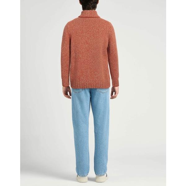Gran Sasso GRAN SASSO グランサッソ ニット&セーター アウター メンズ Turtlenecks Orange - 画像 (2)