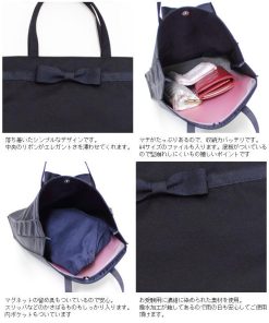 SORITEAL お受験 専用 フォーマル バッグ 濃紺お受験サブバッグ(wb1228)