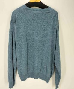 DOCKERS DOCKERS(ドッカーズ) ライン ボーダー アクリル ニット セーター ビッグサイズ メンズ impo 中古 古着 0228