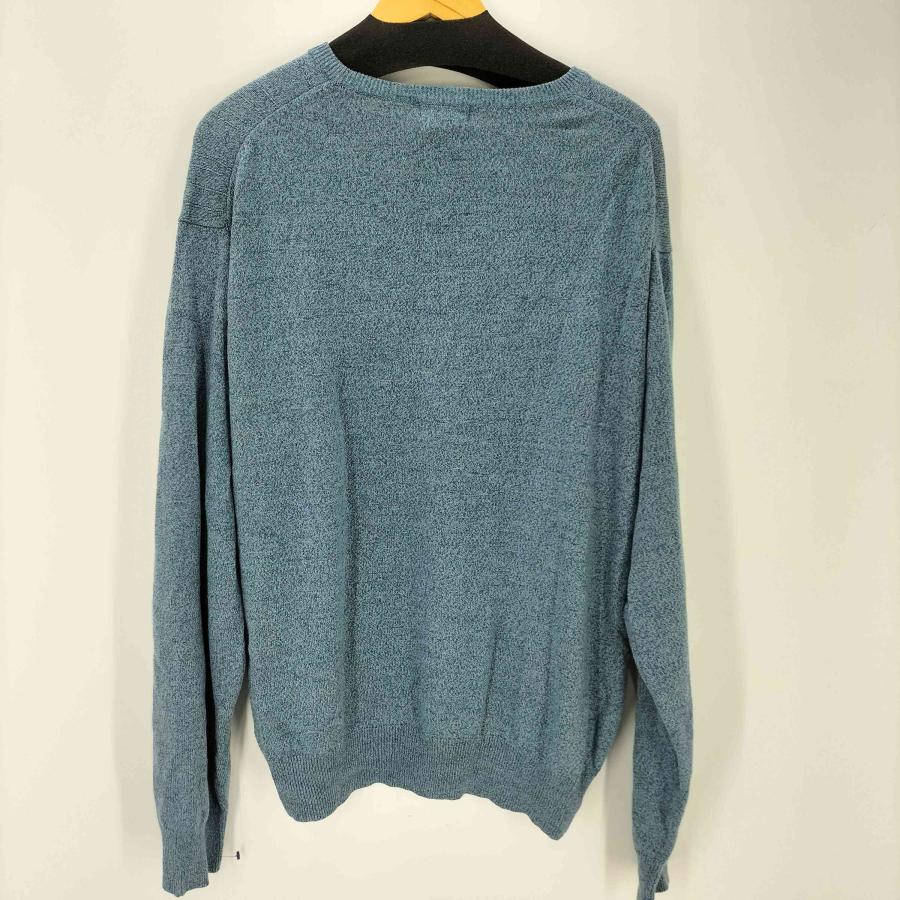 DOCKERS DOCKERS(ドッカーズ) ライン ボーダー アクリル ニット セーター ビッグサイズ メンズ impo 中古 古着 0228