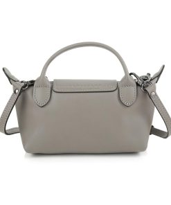 LONGCHAMP 並行輸入 ロンシャン ショルダーバッグ ル プリアージュ エクストラ ポーチ XSサイズ 34205 987 P55レディース グレージュ