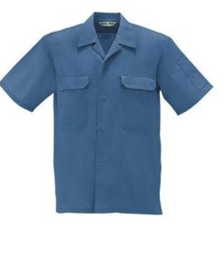 4532484642392 Early Bird 606 ハンソデシヤツ 色：ブルー サイズ：5L