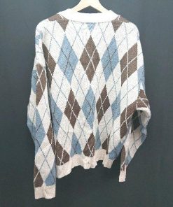 ◇ MONO-MART モノマート シンプル カジュアル ゆったりめ ニット 長袖 カーディガン サイズM アイボリー系 レディース E