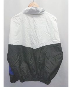 ◇ ⊇ MONO-MART モノマート 切替 ボリュームスリーブ 長袖 ブルゾン サイズF ブラック マルチ レディース E