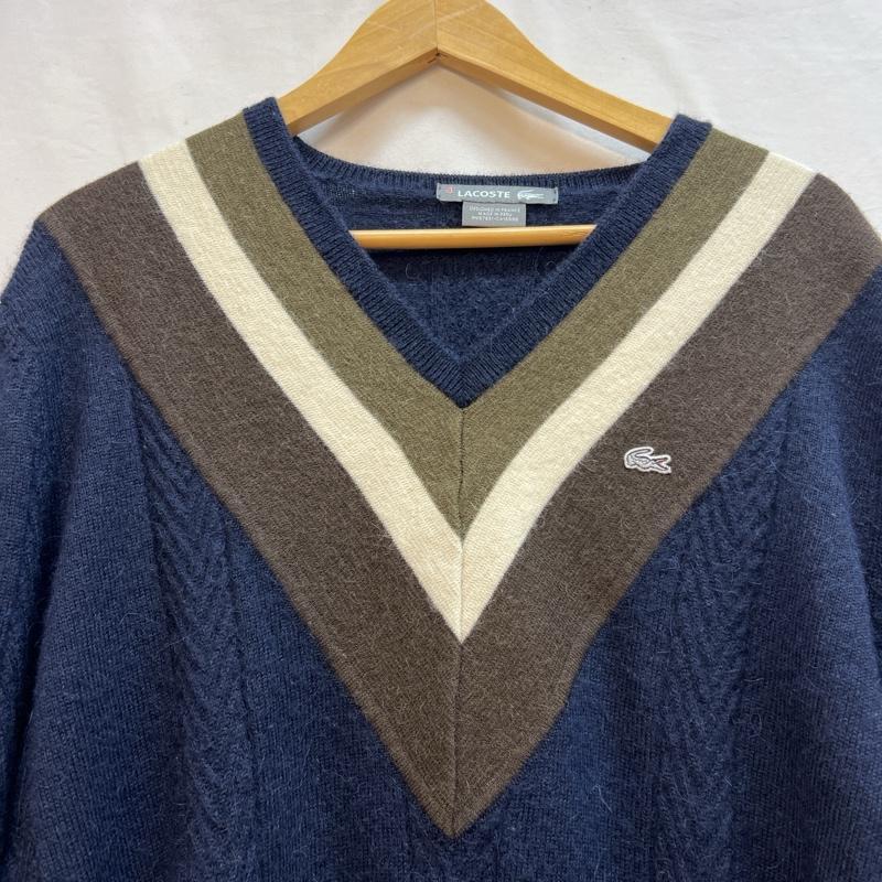ラコステ アルパカ ウール Vネック ニット セーター 4 10129231