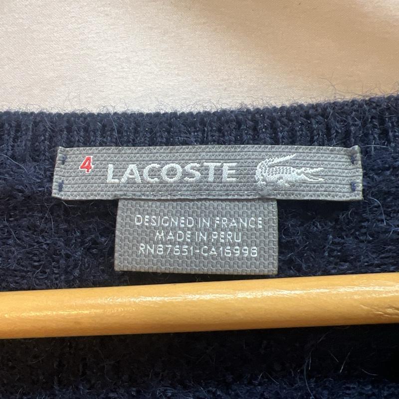 ラコステ アルパカ ウール Vネック ニット セーター 4 10129231 - 画像 (2)