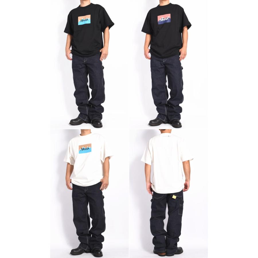 NANGA ナンガ × JERRY UKAI ジェリーウカイ 30周年コラボTシャツ エコハイブリッド ナンガロゴティー ルーズフィット NW2411-1G805-C