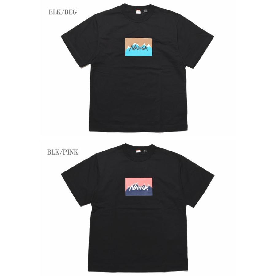 NANGA ナンガ × JERRY UKAI ジェリーウカイ 30周年コラボTシャツ エコハイブリッド ナンガロゴティー ルーズフィット NW2411-1G805-C - 画像 (2)