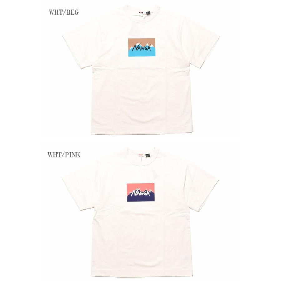 NANGA ナンガ × JERRY UKAI ジェリーウカイ 30周年コラボTシャツ エコハイブリッド ナンガロゴティー ルーズフィット NW2411-1G805-C - 画像 (3)