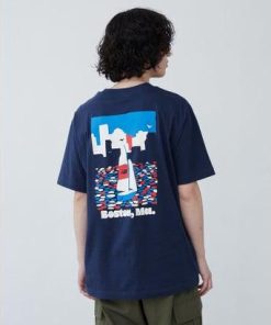 coen New Balance(ニューバランス)別注リラックスプリントTシャツ
