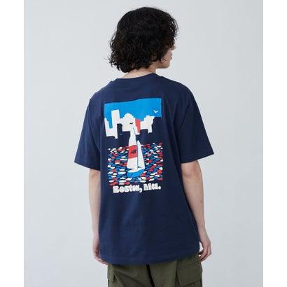 coen New Balance(ニューバランス)別注リラックスプリントTシャツ