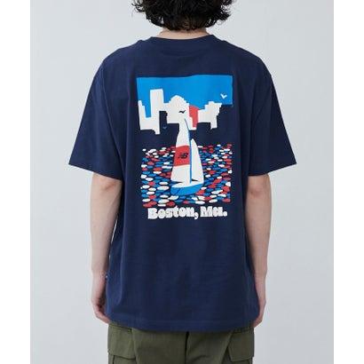 coen New Balance(ニューバランス)別注リラックスプリントTシャツ - 画像 (9)