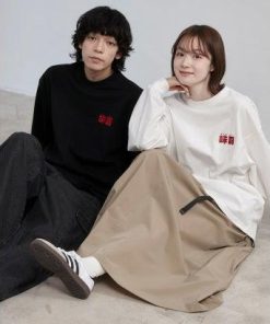 coen 【味覇/ウェイパァー】プリントロングスリーブTシャツ