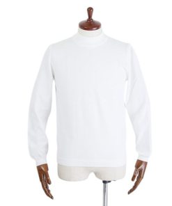 GRAN SASSO グランサッソ 12G ソフトコットン モックネック ニット 12ゲージ 58108/18120