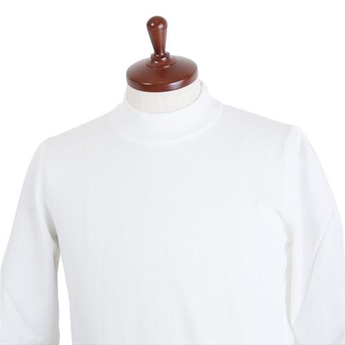 GRAN SASSO グランサッソ 12G ソフトコットン モックネック ニット 12ゲージ 58108/18120 - 画像 (2)