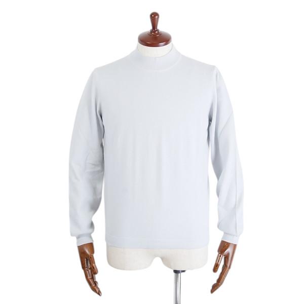 GRAN SASSO グランサッソ 12G ソフトコットン モックネック ニット 12ゲージ 58108/18120 - 画像 (6)