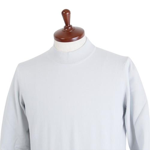 GRAN SASSO グランサッソ 12G ソフトコットン モックネック ニット 12ゲージ 58108/18120 - 画像 (7)