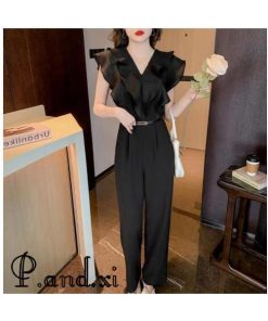 パンツドレス ドレス 結婚式 大きいサイズ 卒業式 入学式 演奏会 クロップド テーパード フォーマル 同窓会 謝恩会 ツーピース ワイドパンツ セパレート nwd114