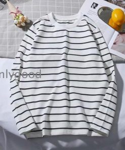 Tシャツ カットソー 長袖 メンズ トップス ラウンドネック ボーダー プルオーバー シンプル カジュアル 着回し 定番 大きいサイズあり 男性用 ラ