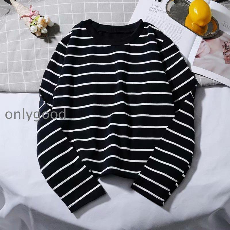 Tシャツ カットソー 長袖 メンズ トップス ラウンドネック ボーダー プルオーバー シンプル カジュアル 着回し 定番 大きいサイズあり 男性用 ラ - 画像 (5)